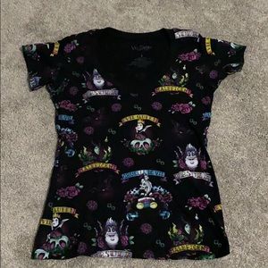 Disney Villains Tattoo V-Neck